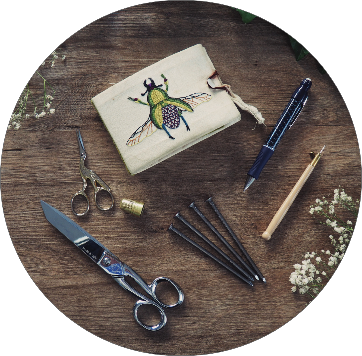 Outils de broderie